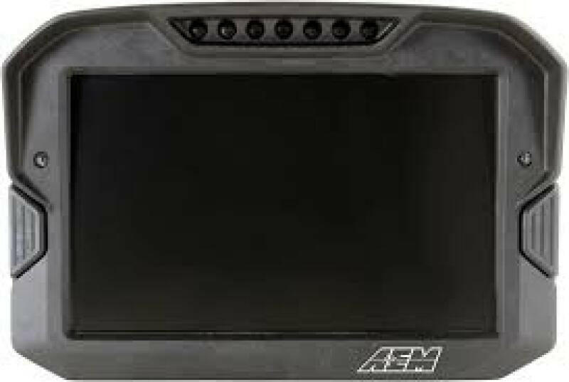 AEM CD-7 Non Logging GPS Enabled Race Dash Carbon Fiber Digital Display w/o VDM (CAN Input Only) Gauges AEM