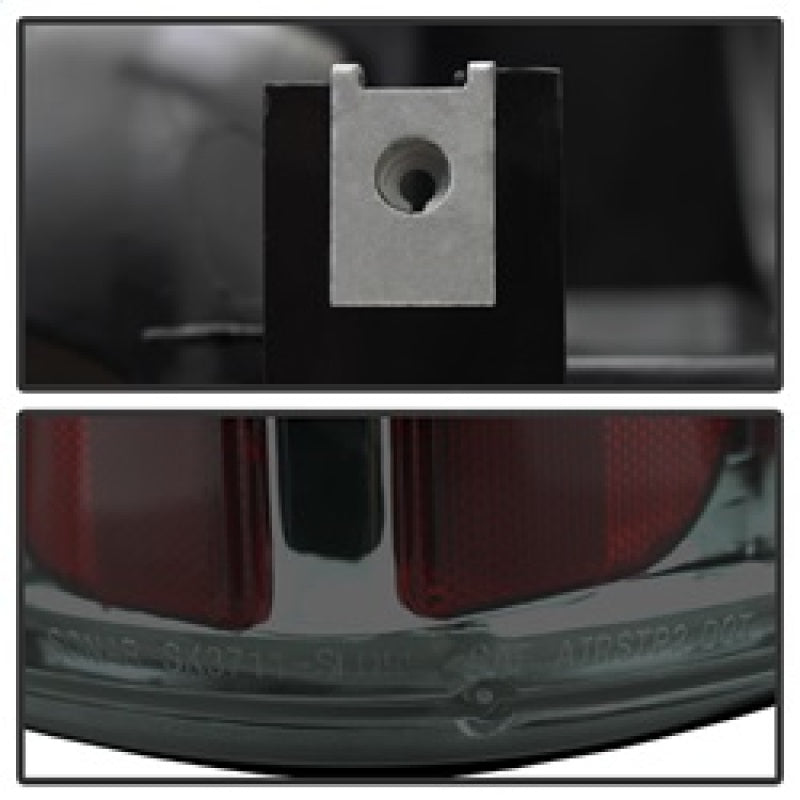 Spyder Chevy Silverado 1500/2500 99-02 (Not Stepside) Euro Style Tail Lights Smke ALT-YD-CS99-SM Tail Lights SPYDER