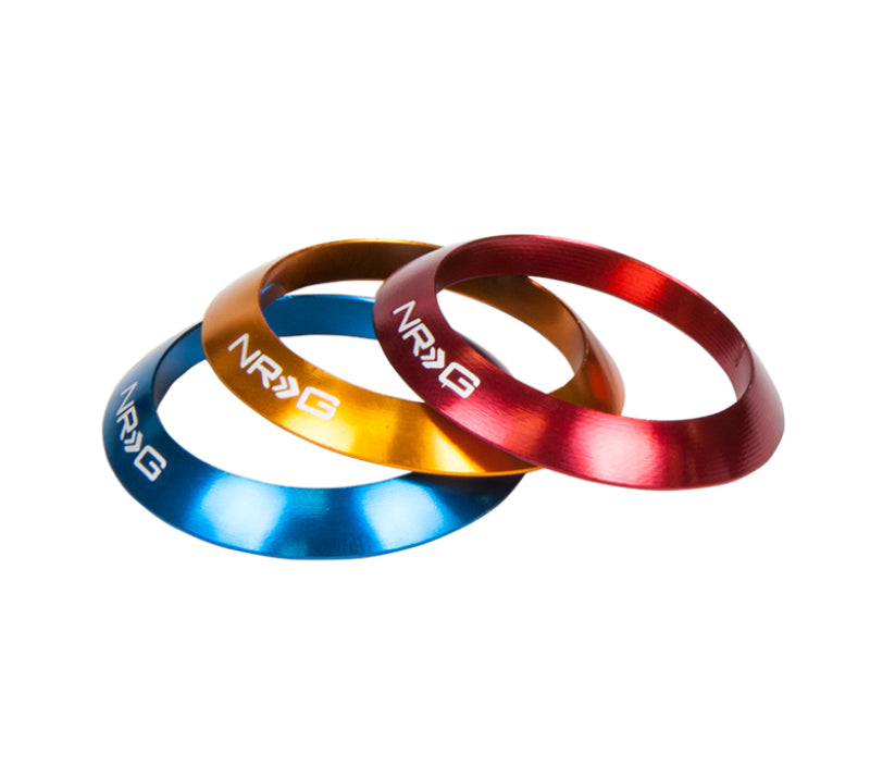 NRG Shift Knob - Black (Includes 4 Interchangeable Rings) Shift Knobs NRG