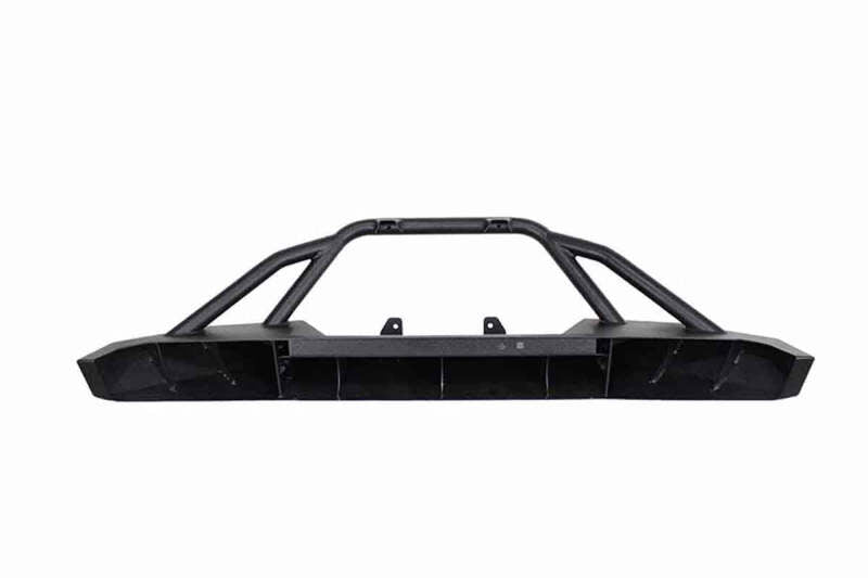 Fishbone Offroad Cherokee XJ Front Winch Bumper W/Grille Guard Bullhead Steel - Blk Txtrd Pwdrcoat Bumpers - Steel Fishbone Offroad