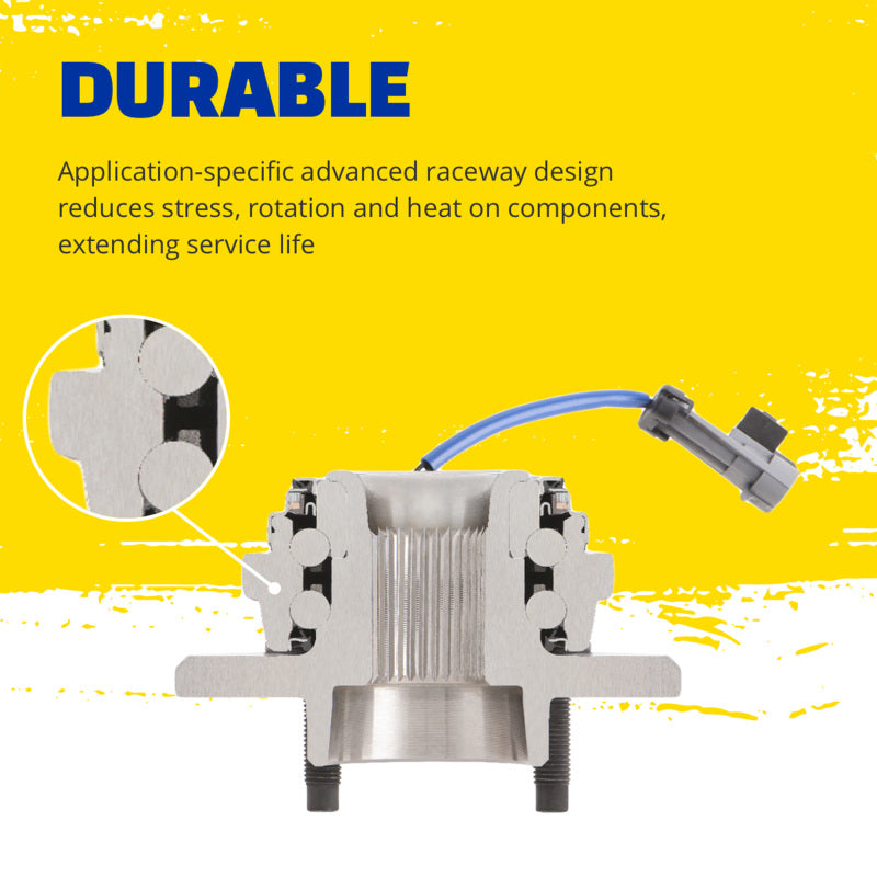 MOOG 06-08 Hummer H3 Front Hub Assembly Wheel Hubs Moog