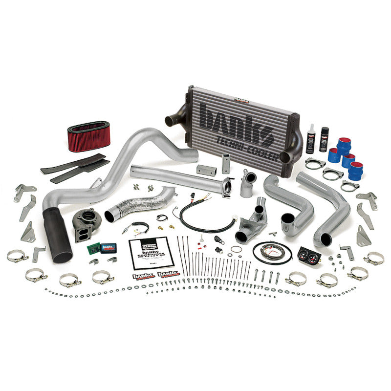 Banks Power 94-95.5 Ford 7.3L Man PowerPack System - SS Single Exhaust w/ Black Tip Performance Packages Banks Power