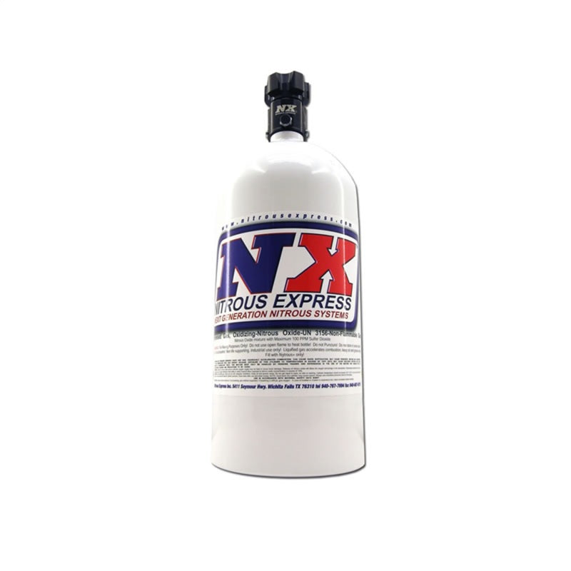 Nitrous Express 5lb Bottle w/Lightning 500 Valve (5.25 Dia x 17.64 Tall) Nitrous Bottles Nitrous Express