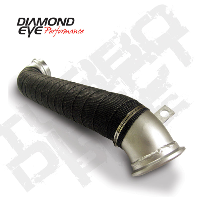 Diamond Eye TURBO-DIRECT 3in AL CHEVY/GMC LLY LBZ LLM DURAMAX 04-10 Downpipes Diamond Eye Performance