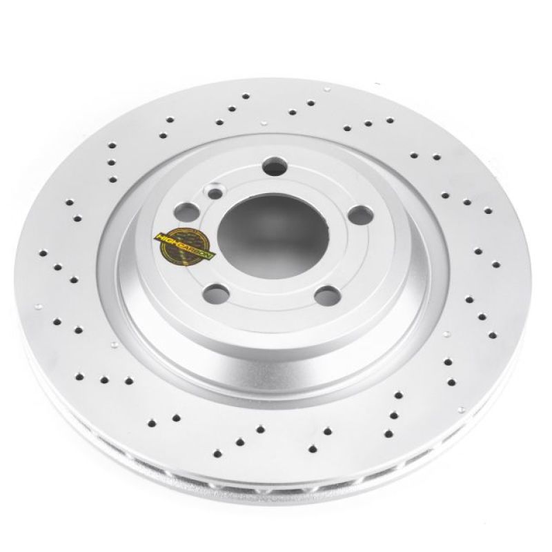 Power Stop 15-16 Mercedes-Benz SL400 Rear Evolution High Carbon Geomet Coated Rotor Brake Rotors - OE - Cryo PowerStop