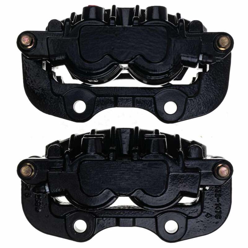 Power Stop 02-06 Cadillac Escalade Rear Black Caliper - Pair w/Bracket Brake Calipers - Perf PowerStop