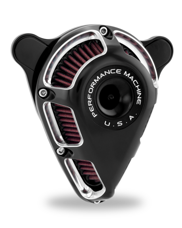 Performance Machine 23-Up CVO, 2024 Touring Jet Air Cleaner - Contrast Cut Air Filters - Direct Fit Performance Machine