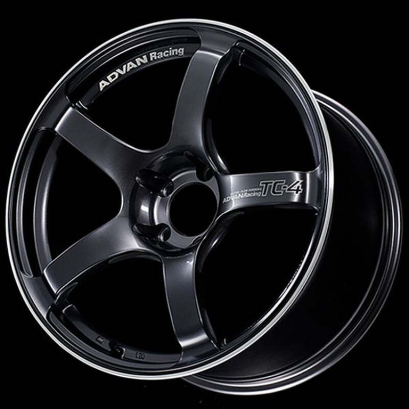 Advan TC4 16x8.0 +35 5x114.3 Racing Gunmetallic Wheel (No Ring) Wheels - Cast Advan