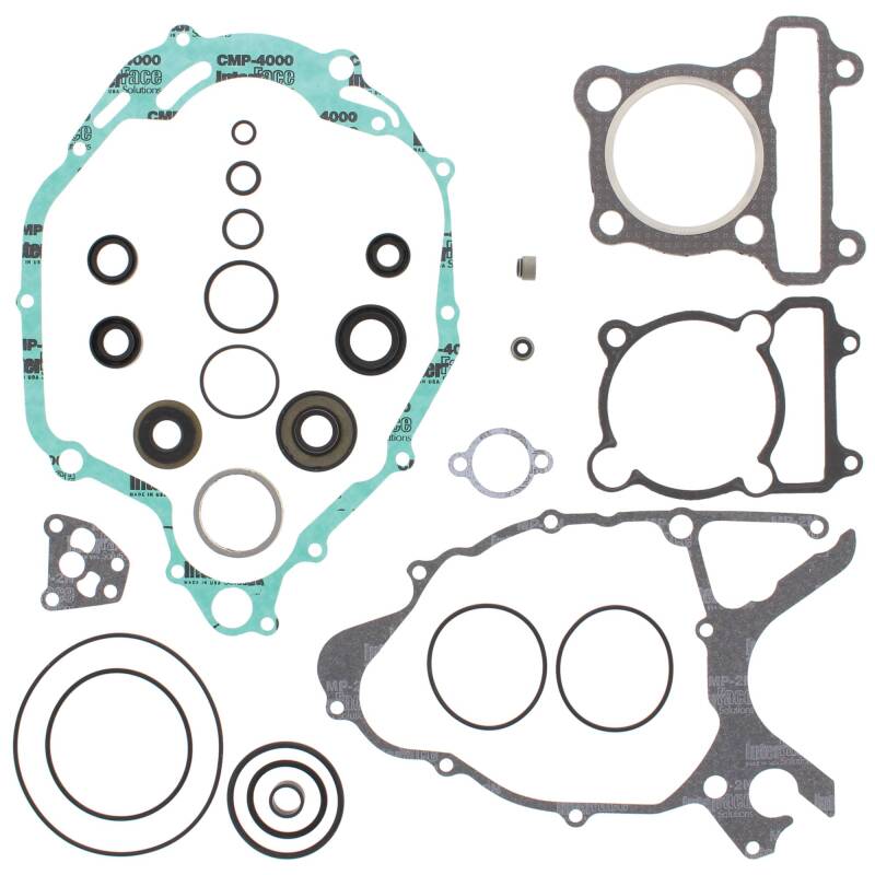Vertex Gaskets 87-23 Yamaha TW200 Trailway Complete Gasket Kit w/ Oil Seals Engine Hardware Vertex Pistons