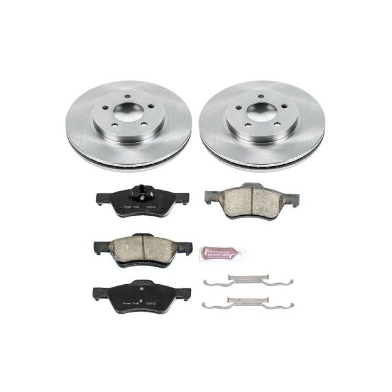 Power Stop 10-12 Ford Escape Front Autospecialty Brake Kit Brake Kits - OE PowerStop