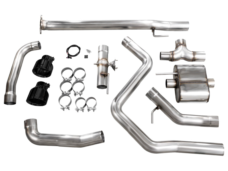 AWE Tuning 22-26 Hyundai Elantra N SwitchPath Cat-Back Exhaust - Diamond Black Tips Catback AWE Tuning