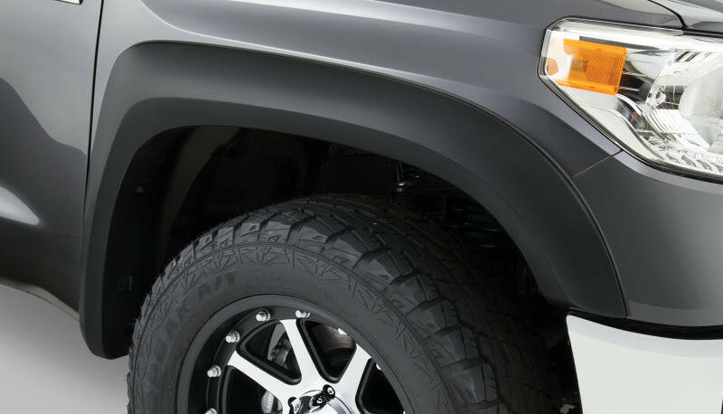 Bushwacker 00-02 Toyota Tundra Fleetside Extend-A-Fender Style Flares 4pc 76.5/98.2in Bed - Black Fender Flares Bushwacker
