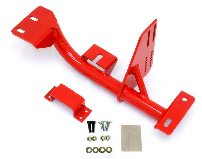 BMR 98-02 4th Gen F-Body Torque Arm Relocation Crossmember TH400 LS1 - Red Crossmembers BMR Suspension