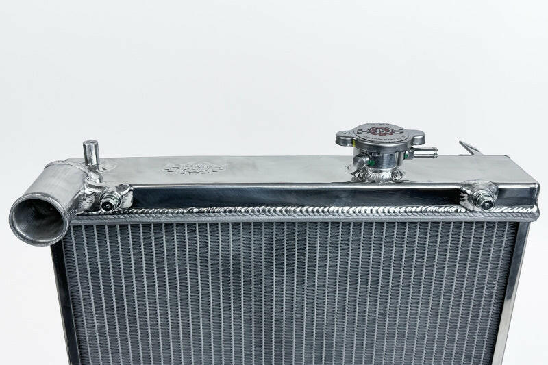 CSF 03-07 Mitsubishi Lancer EVO 7/8/9 1/2 Size Radiator - Polished Radiators CSF