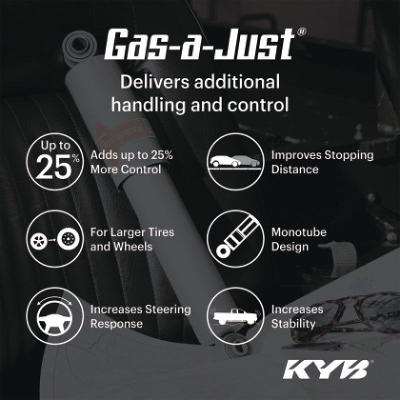 KYB 14-18 Ford Transit Connect Gas-A-Just Shock - Rear Shocks and Struts KYB