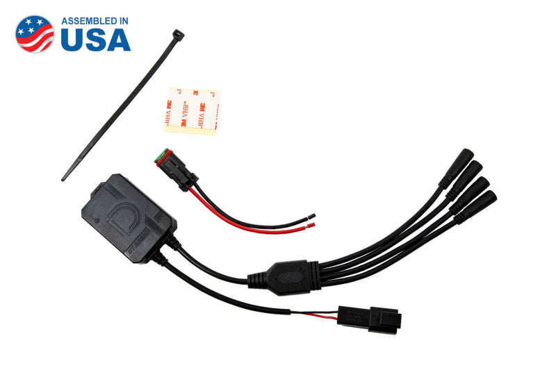 Diode Dynamics - Bluetooth RGBW M8 Controller 1ch Light Accessories and Wiring Diode Dynamics