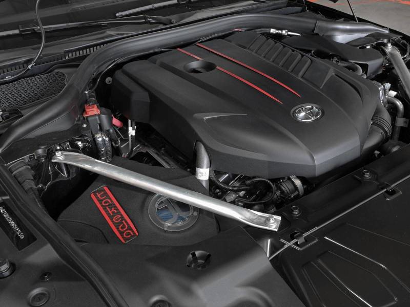 aFe Takeda Momentum Pro 5R Cold Air Intake System 20-21 Toyota Supra L6-3.0L (T) B58 Cold Air Intakes aFe