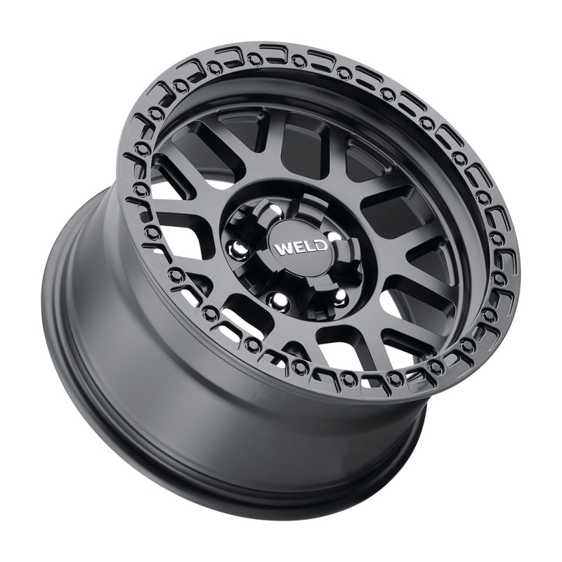 Weld Off-Road W104 17X8.5 Cinch 5X100 5X114.3 ET38 BS6.25 Satin Black / Gloss Black 72.56 Wheels - Cast Weld