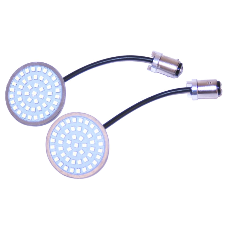Letric Lighting Bullet Style Insert 1157 H/L Amber Light Accessories and Wiring Letric Lighting
