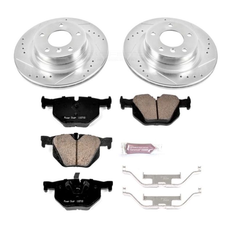 Power Stop 11-13 BMW 335i Rear Z23 Evolution Sport Brake Kit Brake Kits - Performance D&S PowerStop
