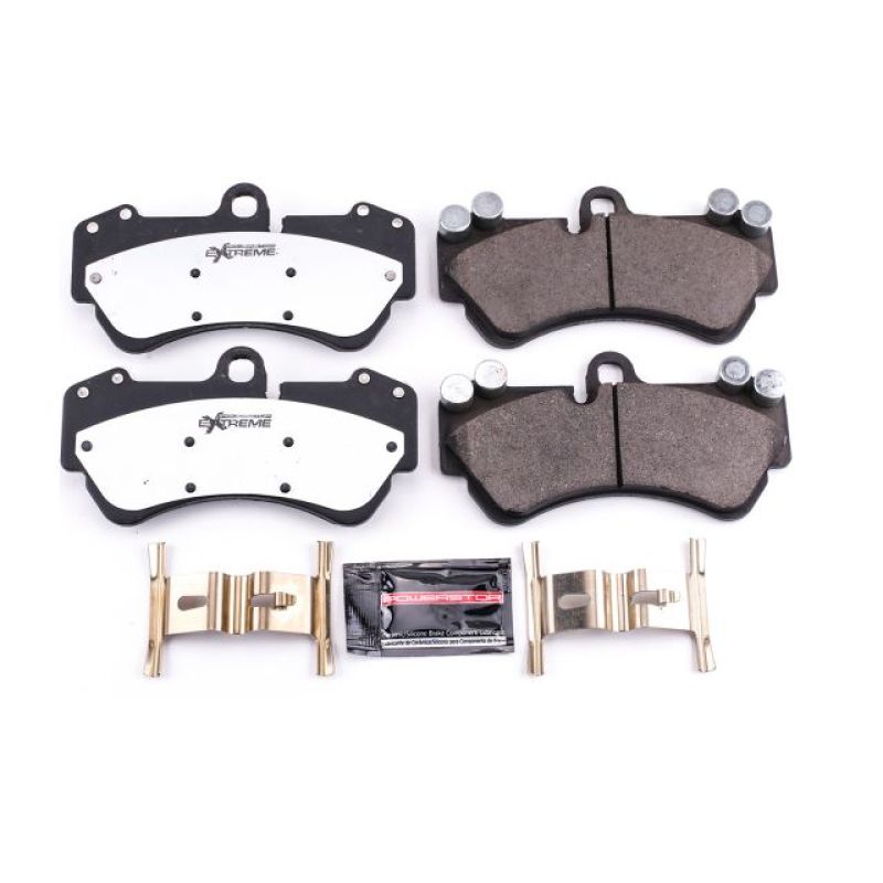 Power Stop 17-18 Mercedes-Benz G550 Front Z26 Extreme Street Brake Pads w/Hardware Brake Pads - Performance PowerStop