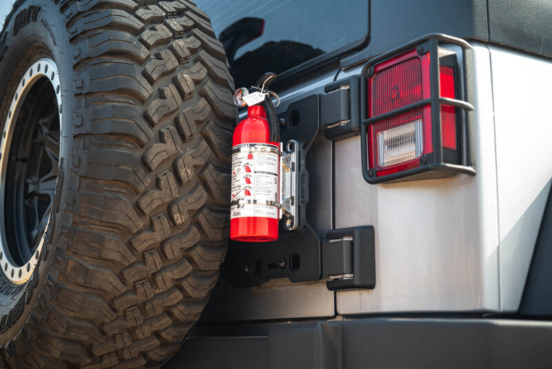 DV8 Offroad 2007-2018 Jeep Wrangler JK Tailgate Reinforcement Molle Panel Exterior Trim DV8 Offroad