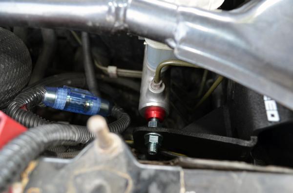 GrimmSpeed Mitsubishi Evo 8/9 Master Cylinder Brace Brake Cylinder Stops GrimmSpeed