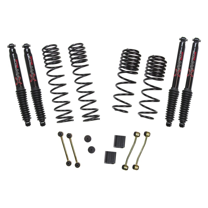 Skyjacker 2020 Jeep JL 4WD Diesel 2.5in Dual Rate Long Travel Sus Lift Kit w/ Black Max Shocks Lift Kits Skyjacker