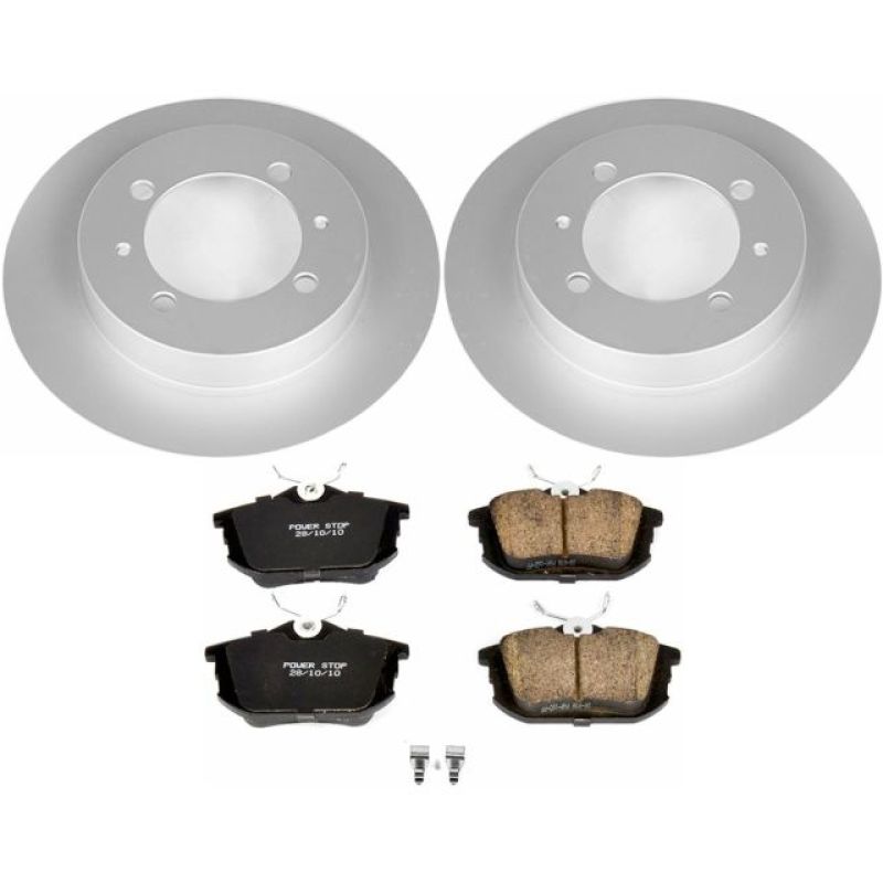 Power Stop 00-04 Volvo S40 Rear Z23 Evolution Sport Coated Brake Kit Brake Kits - Performance D&S PowerStop