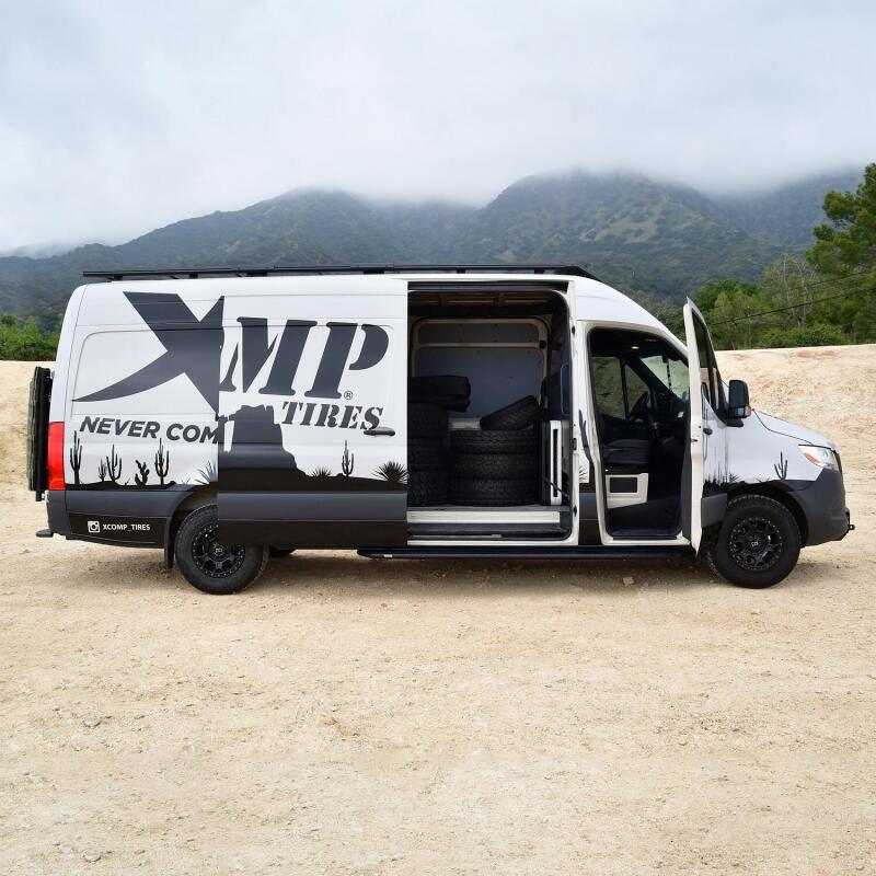 Westin 07-23 Mercedes-Benz Sprinter w/ 144in. Wheelbase Outlaw Nerf Step Bars - Textured Black Nerf Bars Westin