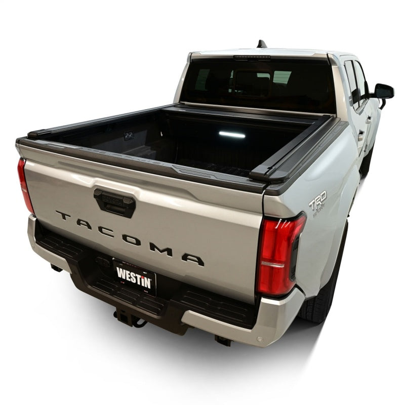 Westin 24-26 Toyota Tacoma 5ft. Bed Electric Retractable Tonneau Cover - Black Tonneau Covers - Retractable Westin