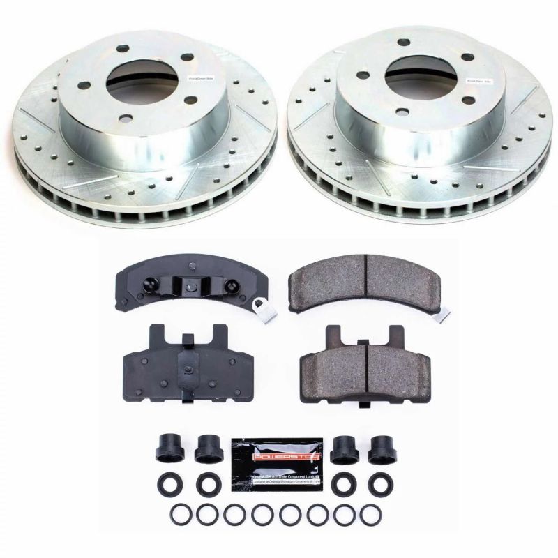 Power Stop 90-02 Chevrolet Astro Front Z23 Evolution Sport Brake Kit Brake Kits - Performance D&S PowerStop
