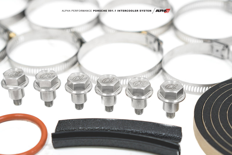 AMS Performance Porsche 997.1TT Alpha Intercooler System (For Stock Framed Turbos) Intercooler Kits AMS