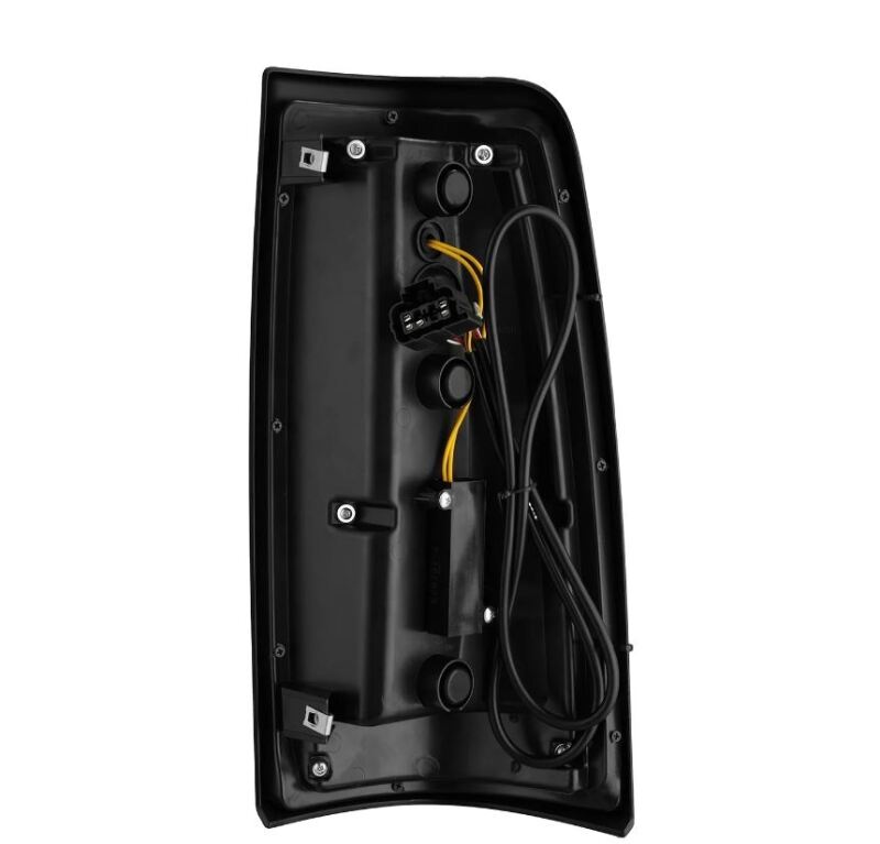 AlphaRex 99-06 Chevrolet Silverado Sierra LUXX-Series LED Tail Lights Alpha-Black Tail Lights AlphaRex