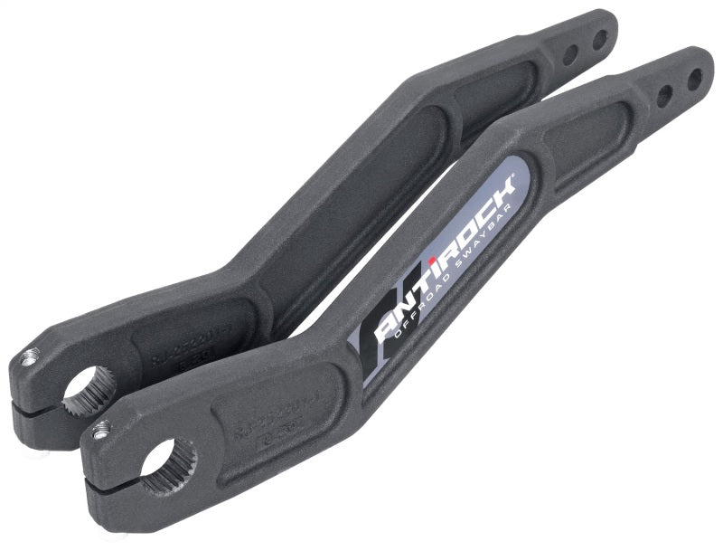RockJock Antirock Forged Chromoly Sway Bar Arms 16.2in Long x 28 Spline Vertically Offset Sway Bars RockJock
