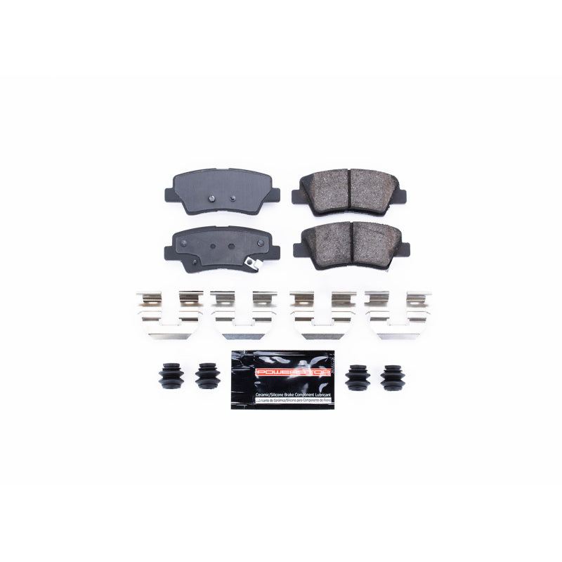 Power Stop 12-17 Hyundai Azera Rear Z23 Evolution Sport Brake Pads w/Hardware Brake Pads - Performance PowerStop