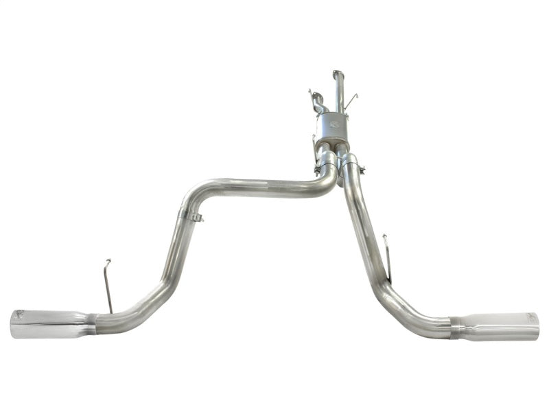 aFe MACHForce XP 2-1/2in to 3in 409 SS Cat-Back Exhaust w/ Polished Tips 10-17 Toyota Tundra V8 5.7L Catback aFe