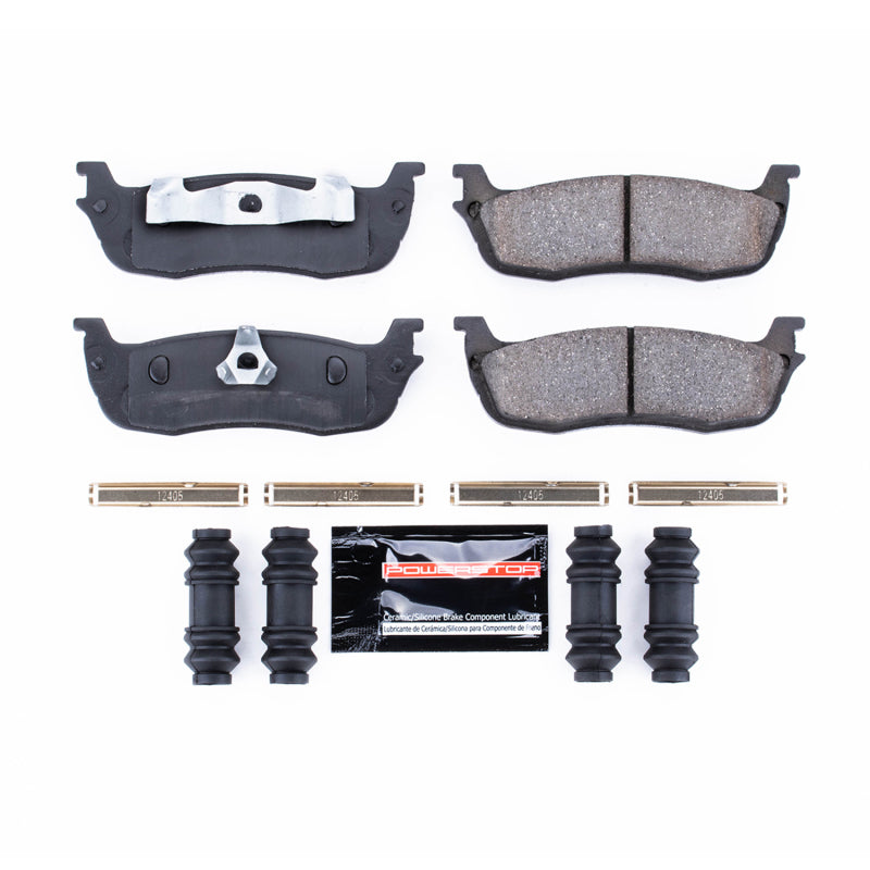 Power Stop 97-02 Ford Expedition Rear Z23 Evolution Sport Brake Pads w/Hardware Brake Pads - Performance PowerStop