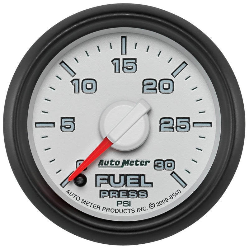 Autometer Factory Match 52.4mm Full Sweep Electronic 0-30 PSI Fuel Pressure Gauge Gauges AutoMeter