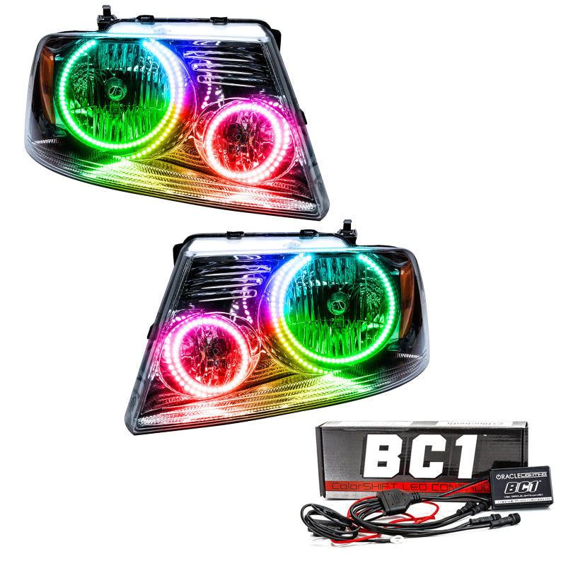 Oracle 05-08 Ford F-150 SMD HL - ColorSHIFT w/ BC1 Controller Headlights ORACLE Lighting