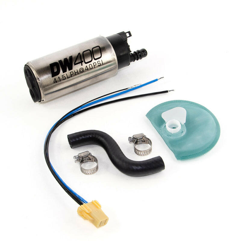 DeatschWerks 415LPH DW400 In-Tank Fuel Pump w/ 9-1044 Install Kit 85-97 Ford Mustang Cobra Fuel Pumps DeatschWerks