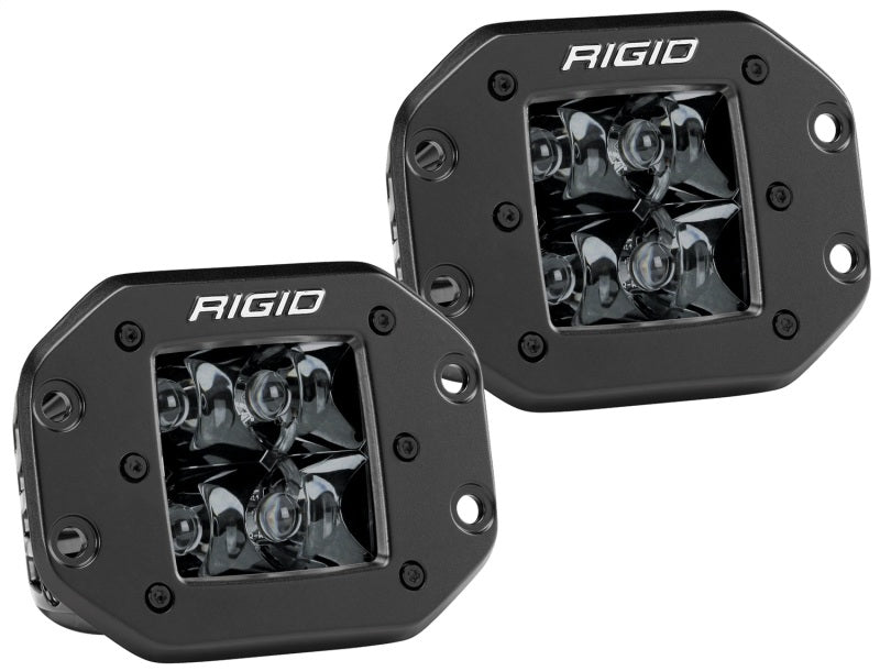 Rigid Industries D2 - Midnight Edition Flush Mount Spot Lights Light Bars & Cubes Rigid Industries