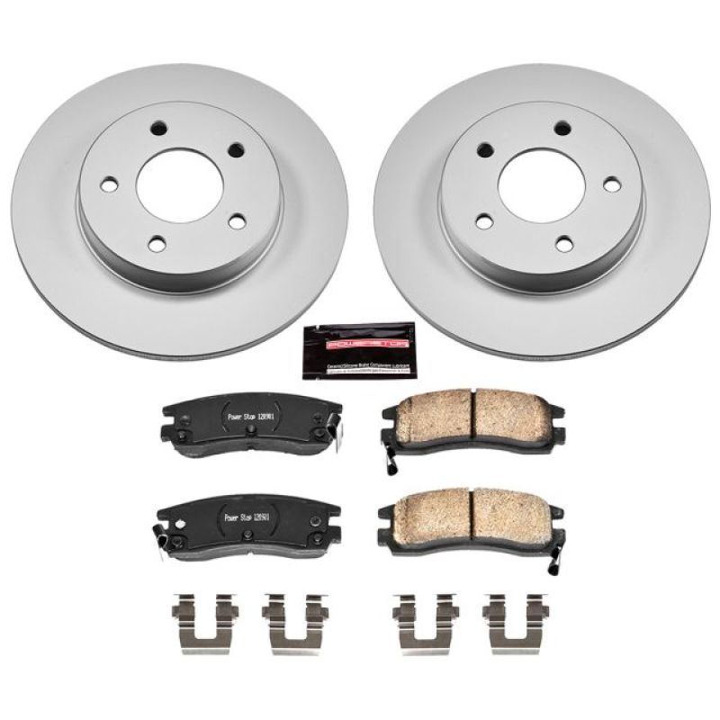 Power Stop 00-05 Buick LeSabre Rear Z17 Evolution Geomet Coated Brake Kit Brake Kits - Performance Blank PowerStop