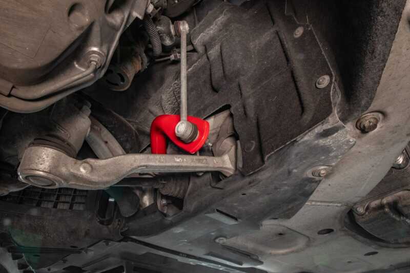 UMI 16-24 Chevrolet Camaro Suspension Stabilizer Bar - Red Sway Bars UMI Performance