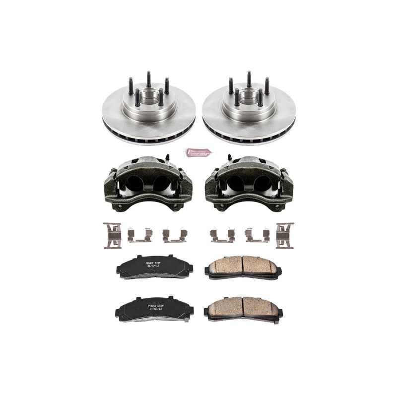 Power Stop 95-97 Ford Ranger Front Autospecialty Brake Kit w/Calipers Brake Kits - OE PowerStop