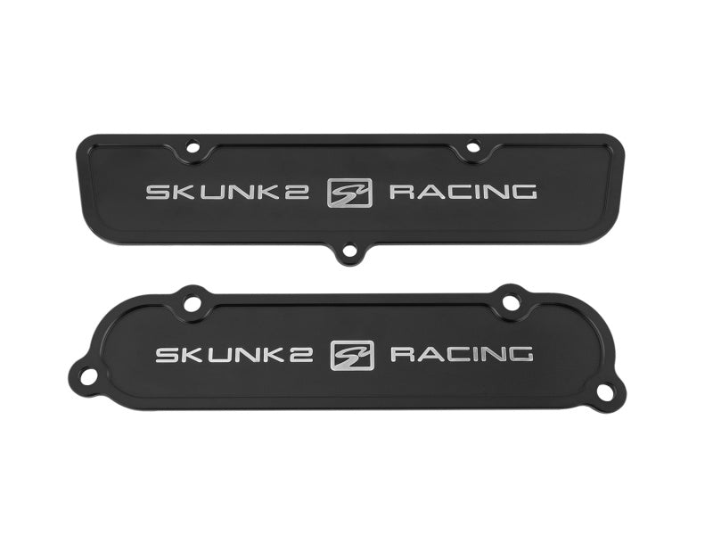 Skunk2 Black Anodized Billet 6061 Aluminum Intake & Exhaust Port Covers - K-Series Cylinder Heads Tools Skunk2 Racing