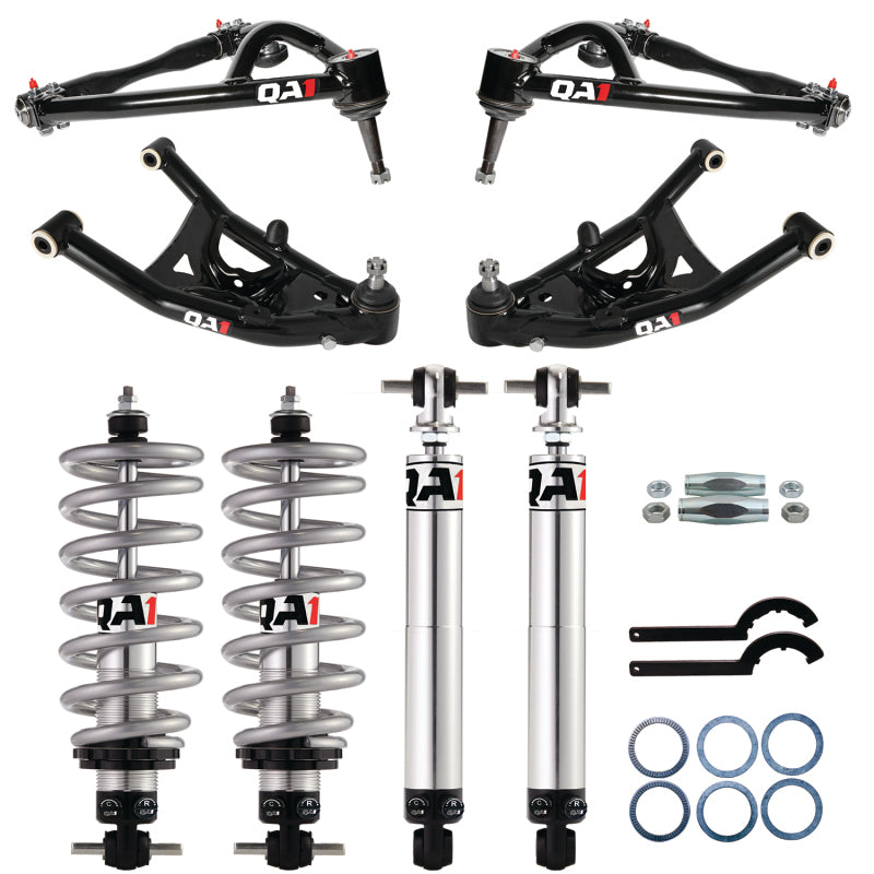 QA1 68-74 GM X-Body Level 2 Drag Kit 2.0 w/ Shocks Coilovers QA1
