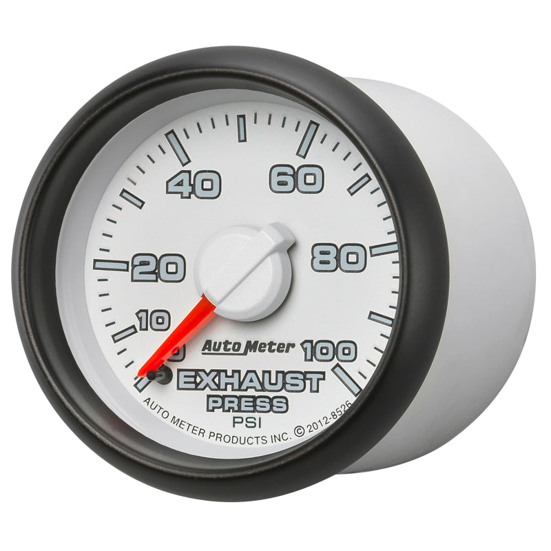 Autometer Factory Match 52.4mm Mechanical 0-100 PSI Exhaust (Drive) Pressure Gauge Gauges AutoMeter