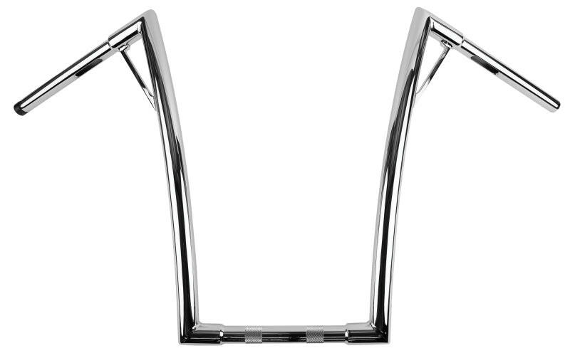Burly Brand Louie Bar 19in - Chrome Handlebars Burly Brand