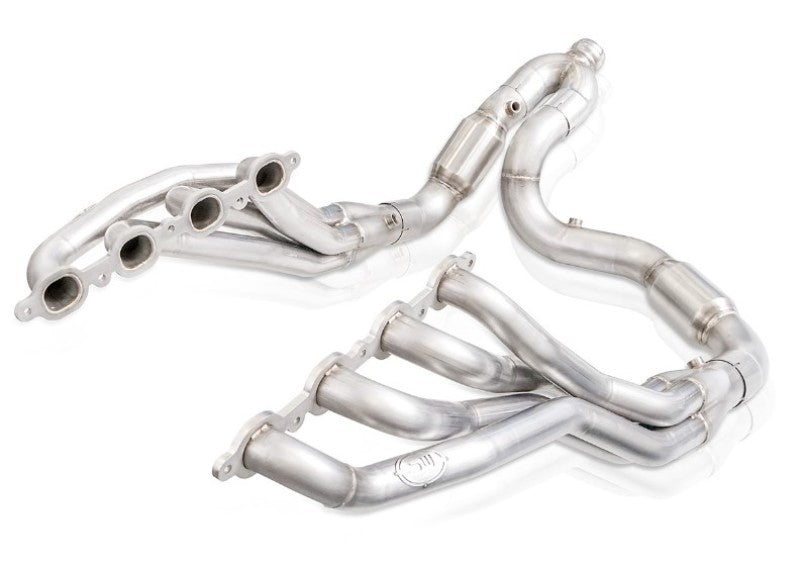 Stainless Works 2019+ Chevrolet Silverado 5.3L Catted Headers 1-7/8in Primaries 3in Leads Y-Pipe Headers & Manifolds Stainless Works